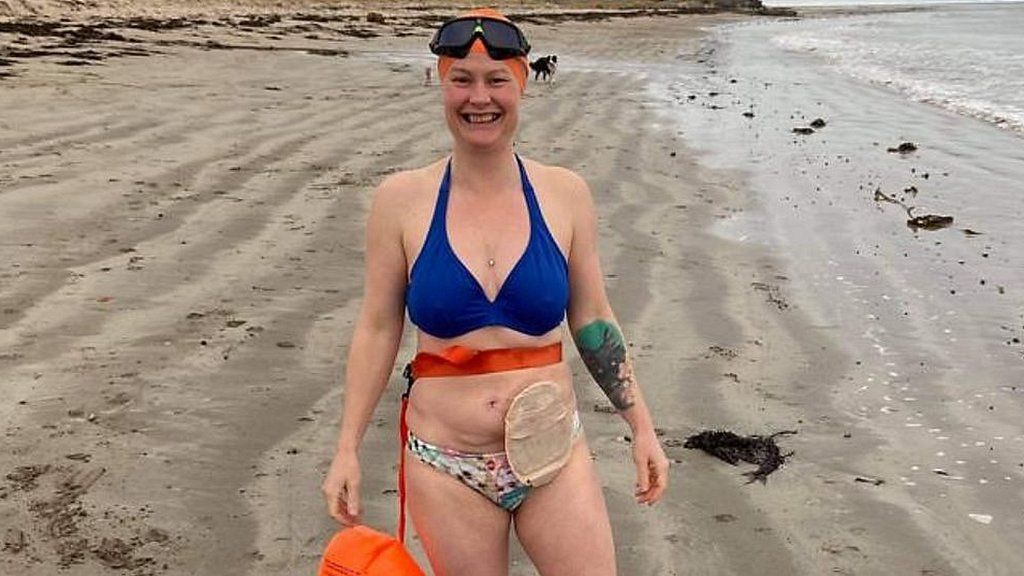 Gill Castle in her bikini