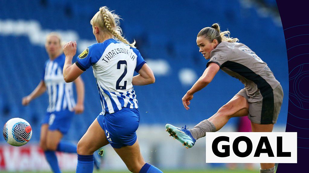 Grace Clinton stunner helps Tottenham Hotspur beat Brighton in Women's Super League