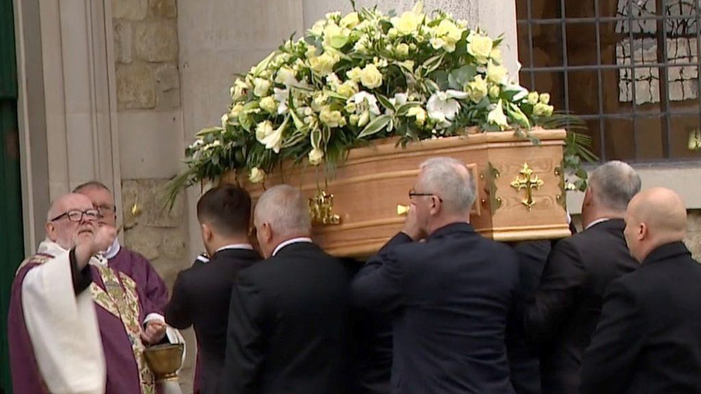Grace Millane's funeral in Brentwood