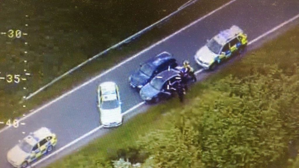 Man Jailed For 150mph Car Chase On A1 With Girl, 3, In Back Seat - BBC News