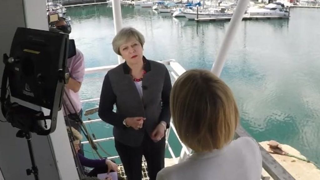 May on how Juncker will face 'bloody difficult woman'