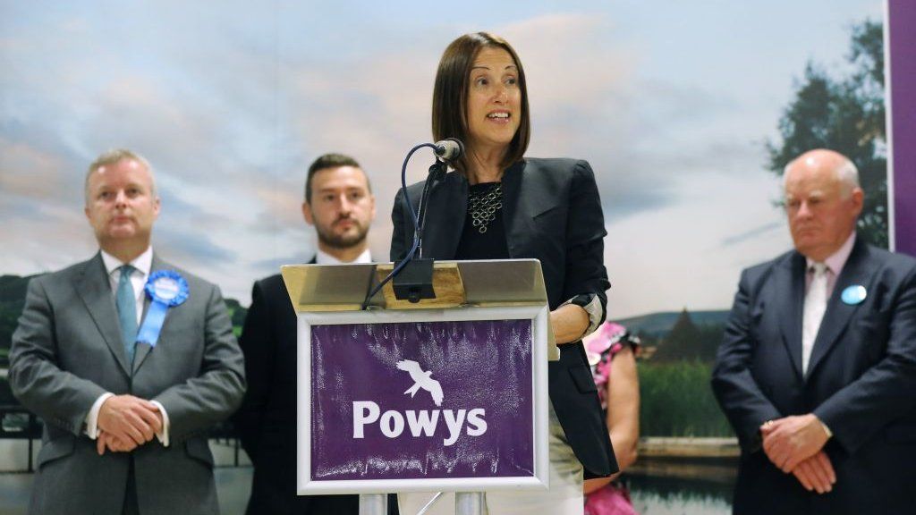 Jane Dodds making her by-election victory speech