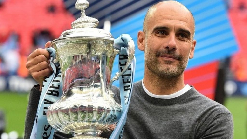 Image result for Pep Guardiola: Man City boss says treble is not enough