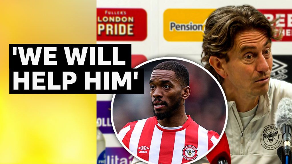 Toney's future 'is at Brentford' - Frank