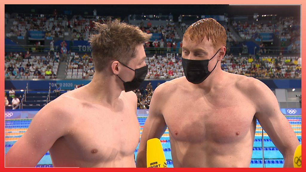 Tokyo Olympics: Team GB's Tom Dean and Duncan Scott react ...