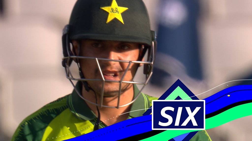 England V Pakistan: Pakistan's Haider Ali Hammers A Six Into The Stands ...