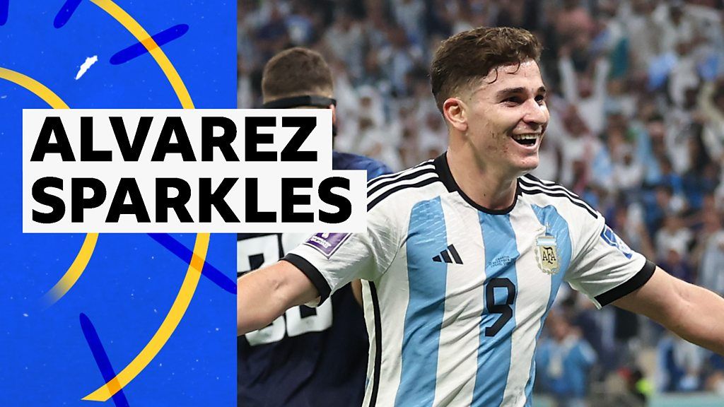Alvarez sparkles and Messi shines in Argentina win