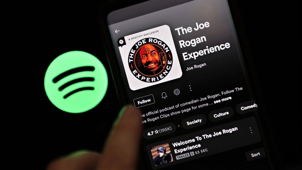 Joe Rogan's podcast has been accused of spreading Covid-19 disinformation on Spotify