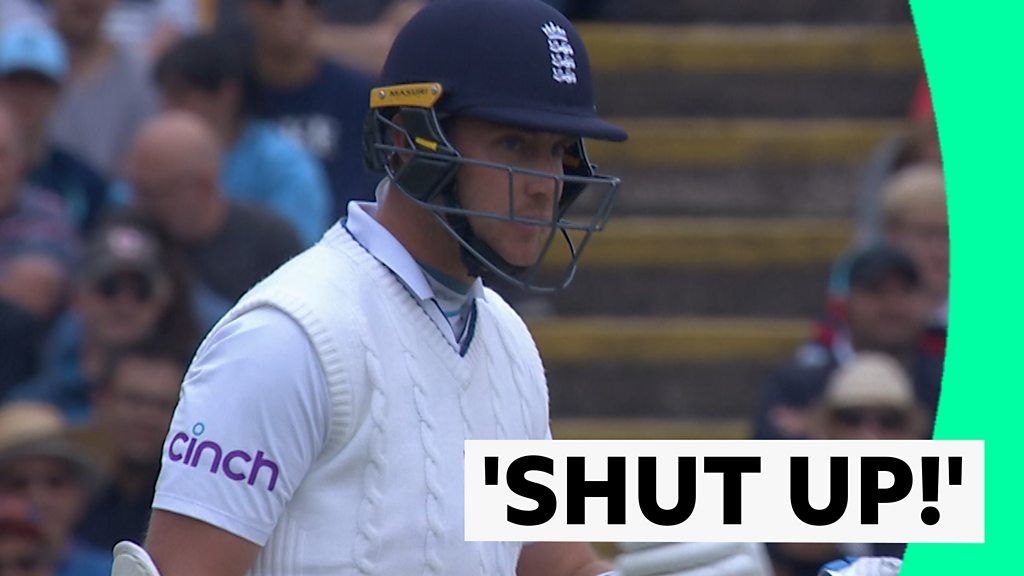 England v India: Stuart Broad told to 'shut up' by umpire