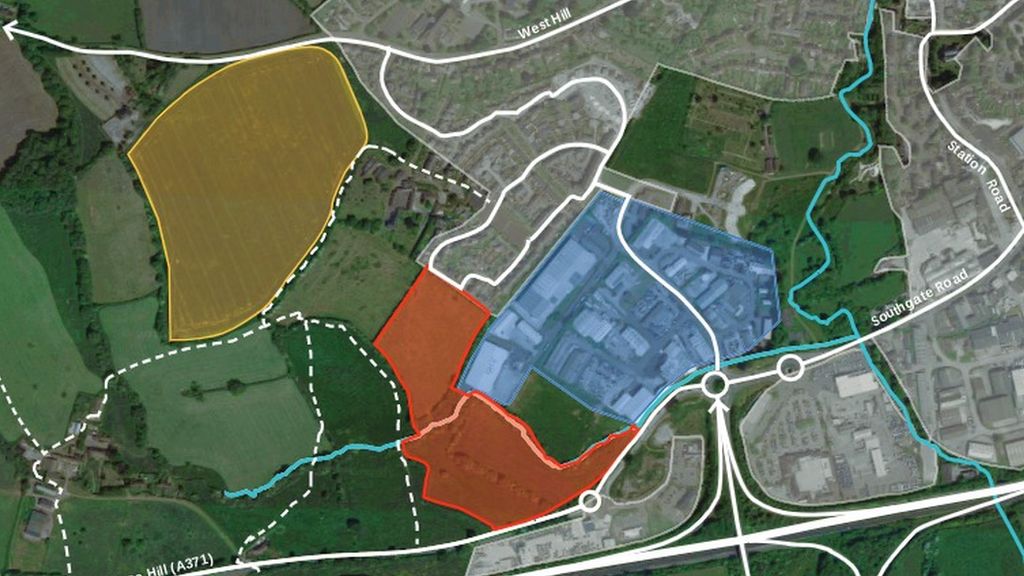 The development includes new housing and business units in Wincanton