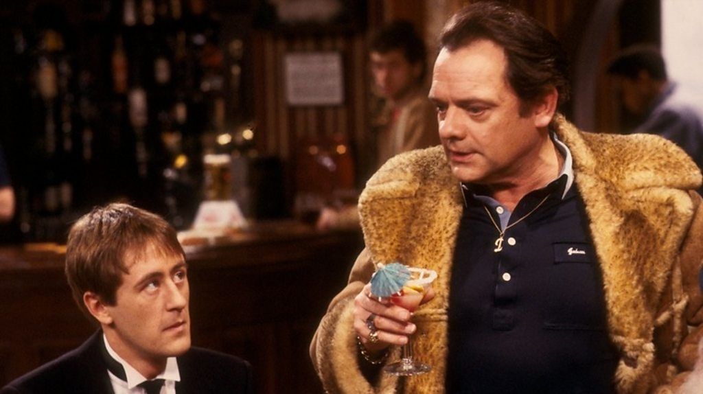 Rodney and Del Boy in Only Fools and Horses