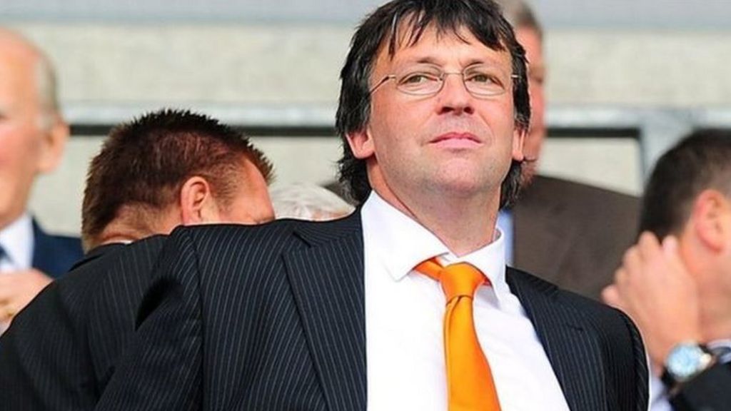Blackpool president 'inciting trouble', chairman claims