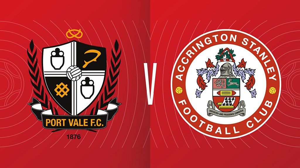 FA Cup highlights: Port Vale 5-1 Accrington Stanley