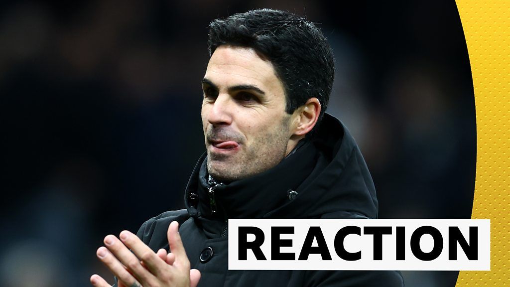 Arteta praises Arsenal 'courage' in derby victory