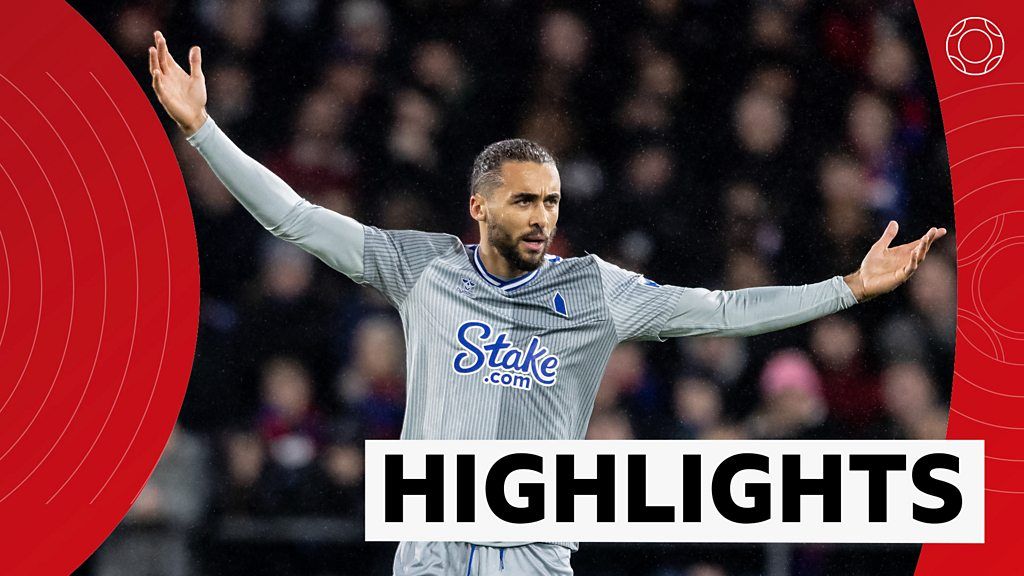 FA Cup highlights: Dominic Calvert-Lewin sent off as Everton draw with Crystal Palace