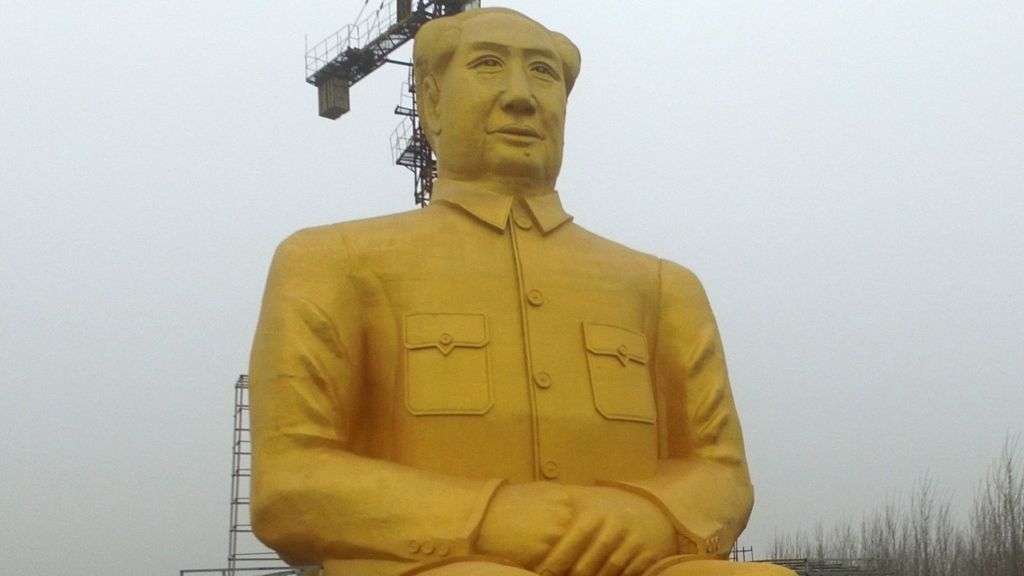 Giant Mao Statue Removed From Henan Village c News