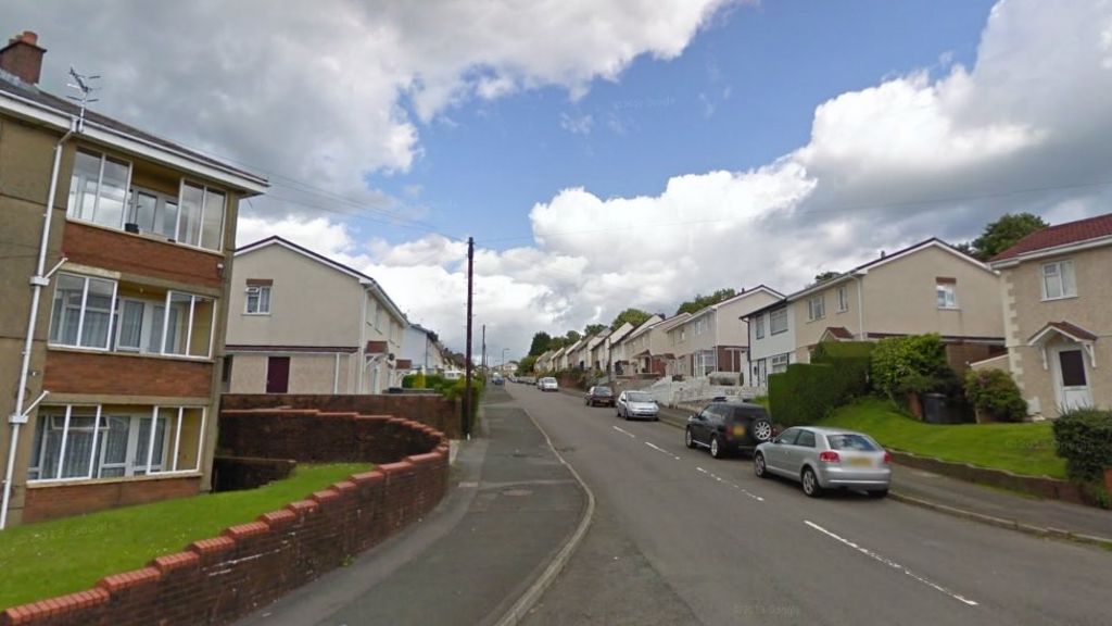 Girl knocked down by car in Cimla airlifted to hospital