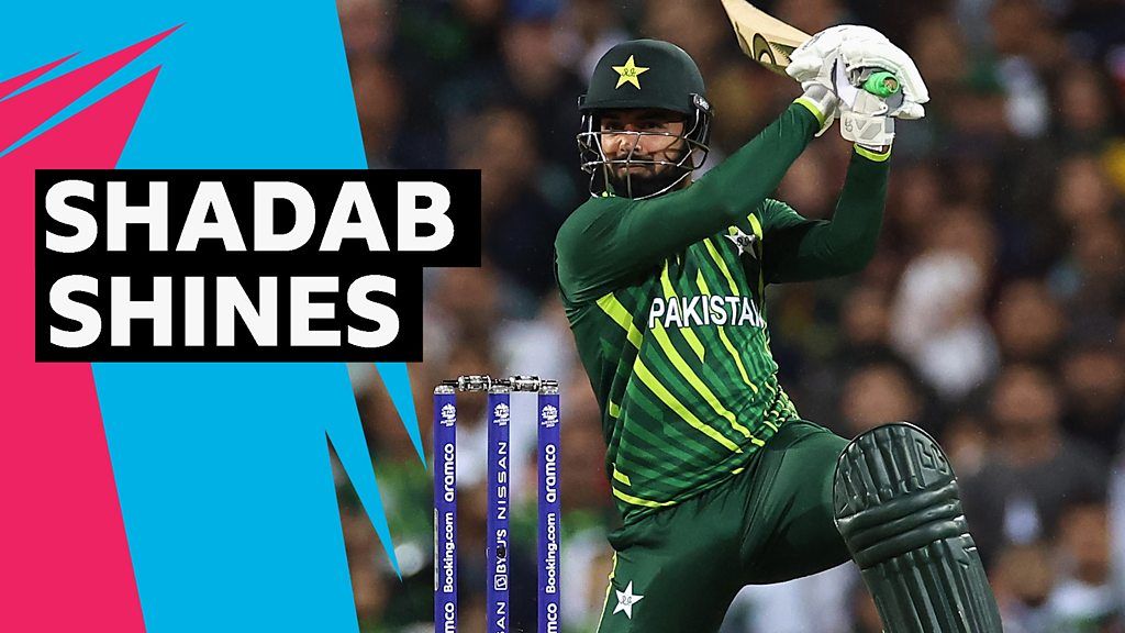 Shadab shines in hectic four ball spell