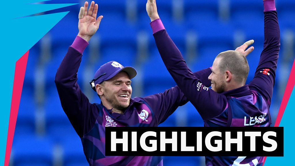 T20 World Cup: Scotland Shock West Indies In Group B Opener - BBC Sport