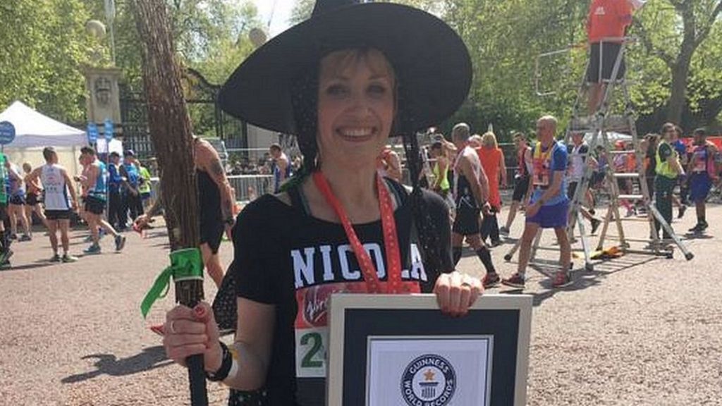 Marathon world record for 'witch' set by Pendle woman