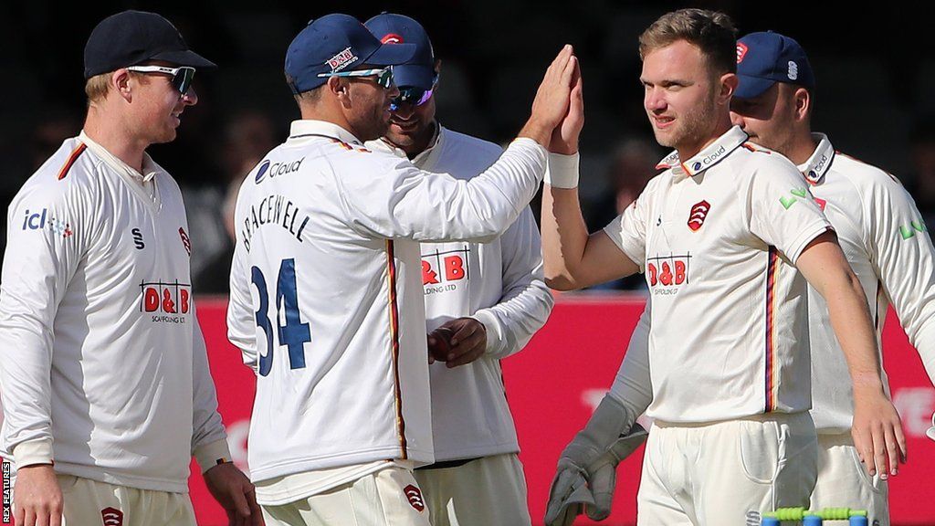 Sam Cook's five-wicket haul was his 12th for Essex