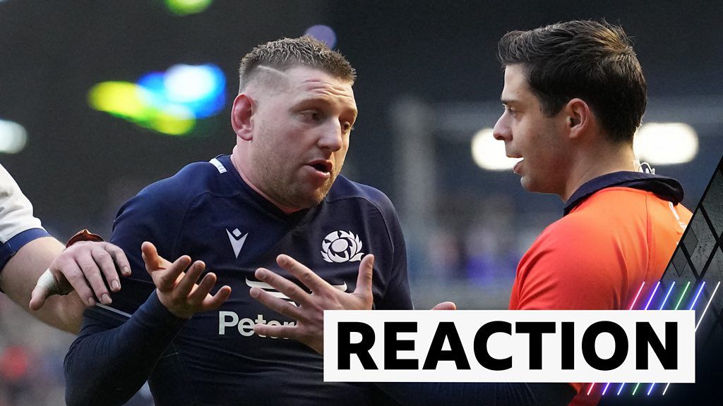 'I believe that was a try' - Scotland skipper Russell on game-deciding decision