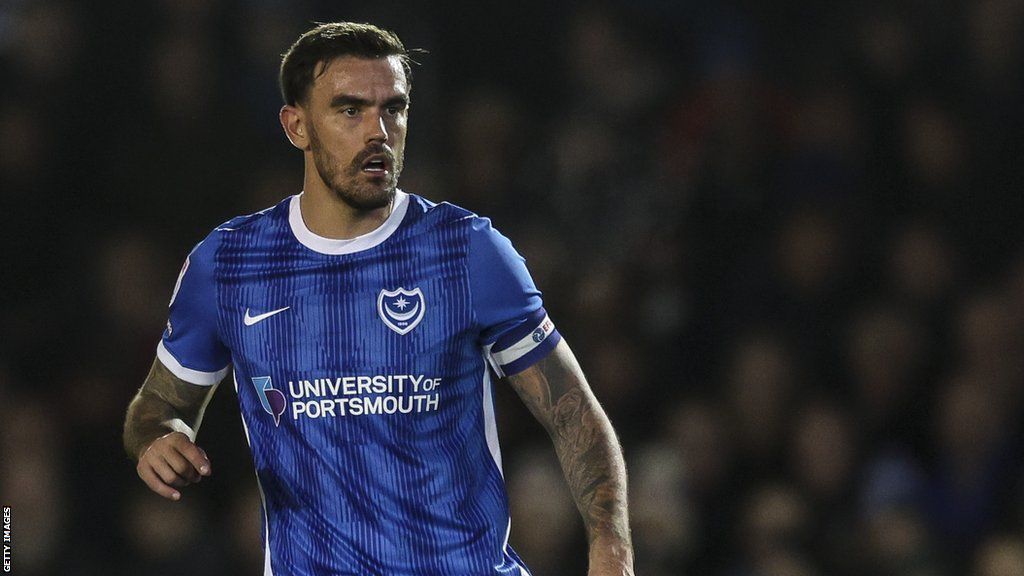 Portsmouth captain Marlon Pack in action