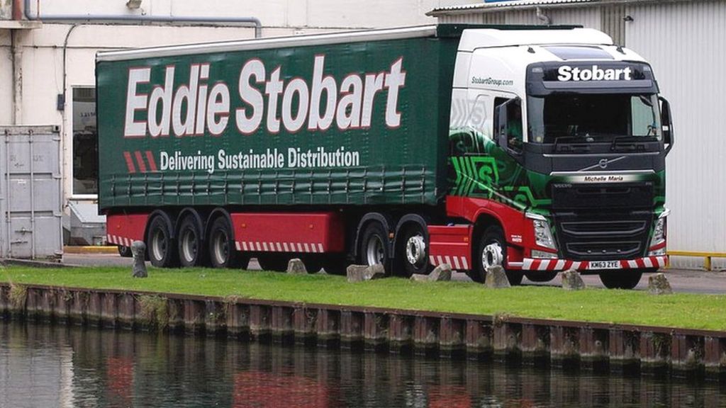 personalised eddie stobart truck