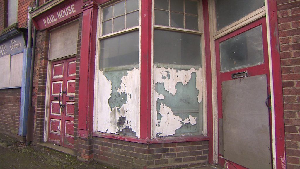 Derelict Grimsby property