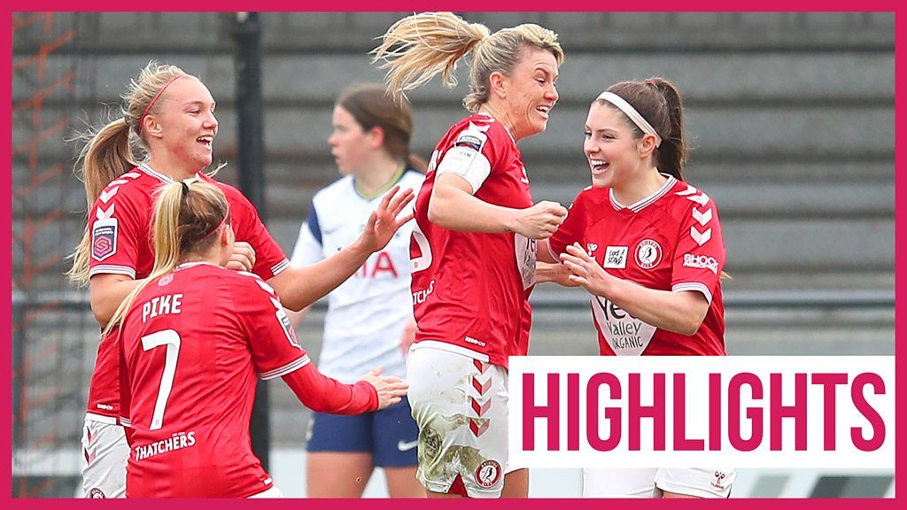 Women's Super League: Tottenham Hotspur Women 1-1 Bristol City Women ...