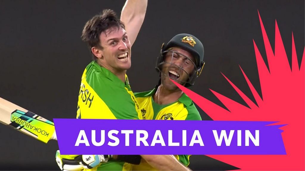 T20 Men's World Cup final - New Zealand v Australia: Maxwell four seals eight-wicket win
