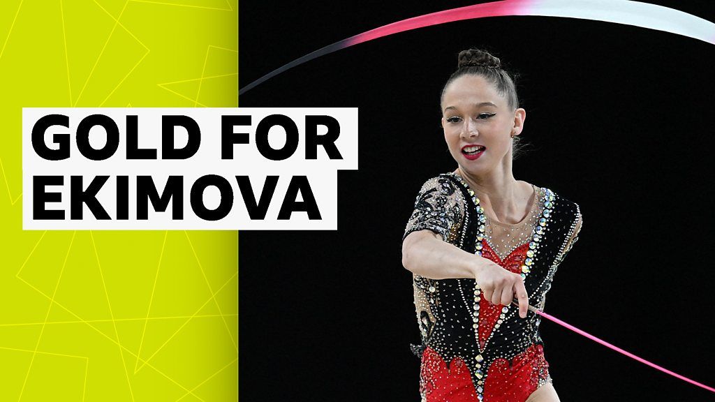 Commonwealth Games: 17-year-old Marfa Ekimova wins England's first ever rhythmic gymnastics gold