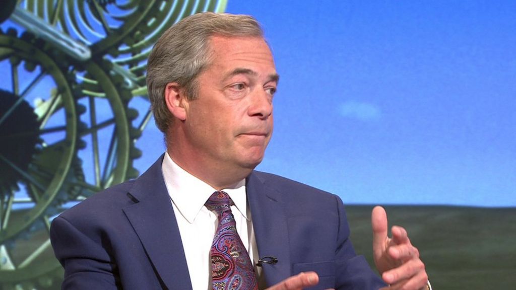 General Election 2017: Nigel Farage won't stand as an MP