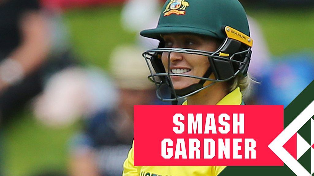Women's World Cup: Ashleigh Gardner smashes 48 off 18 balls as Australia beat New Zealand