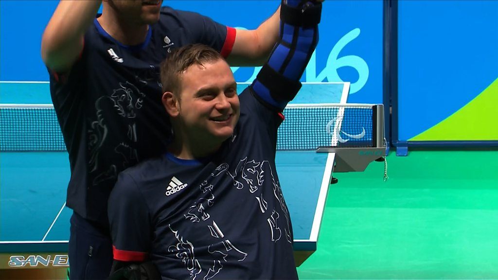 Rio 2016 Paralympics: Delight for Rob Davies in C1 table tennis final ...