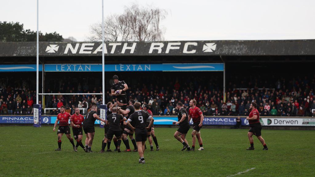 The Gnoll has hosted Neath since 1871