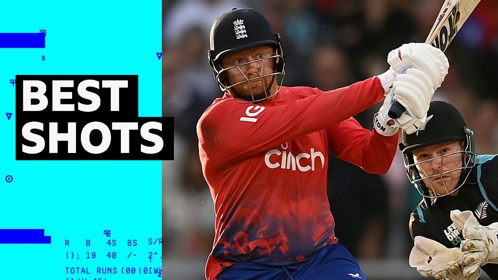 England v New Zealand: Jonny Bairstow's best of 86 runs on 60 balls