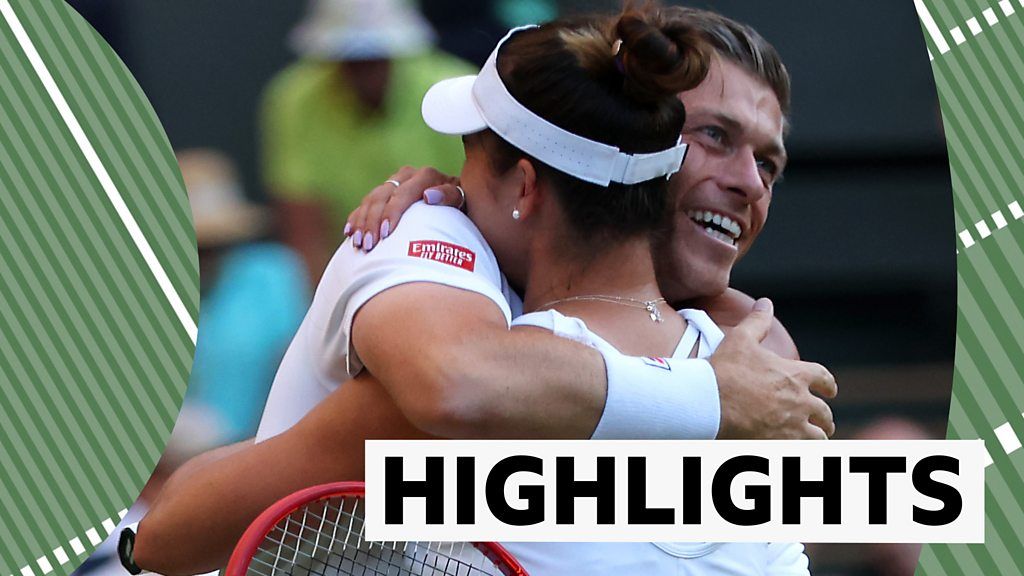 Wimbledon: Neal Skupski And Desirae Krawczyk Win Mixed Doubles Final ...