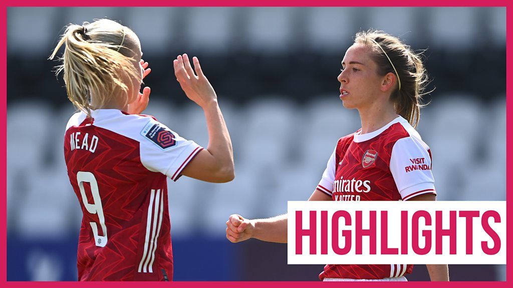 WSL Highlights: Jordan Nobbs Scores Twice As Arsenal Beat Brighton ...