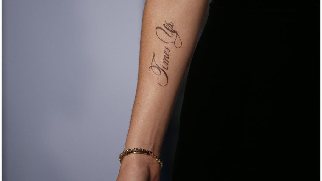 Emma Watson's Times Up tattoo
