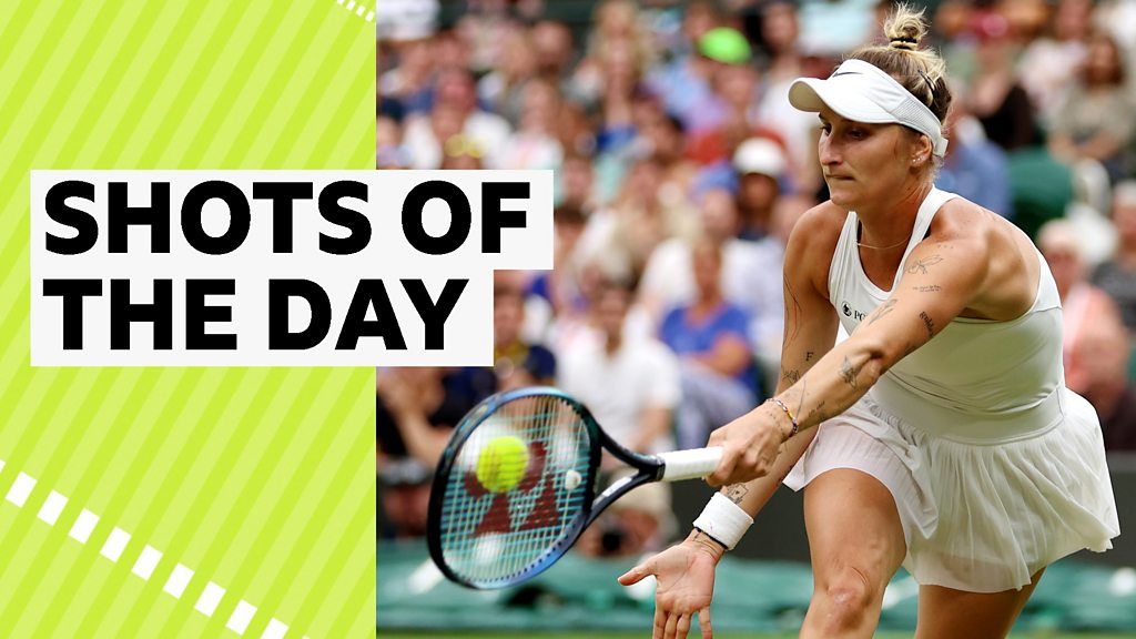 Vondrousova takes best shot on day nine at Wimbledon