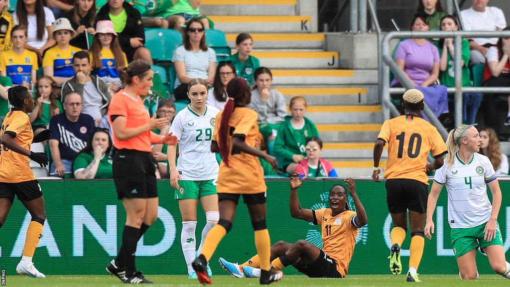 Zambia captain Barbra Banda was instrumental as the visitors took a surprise first-half lead