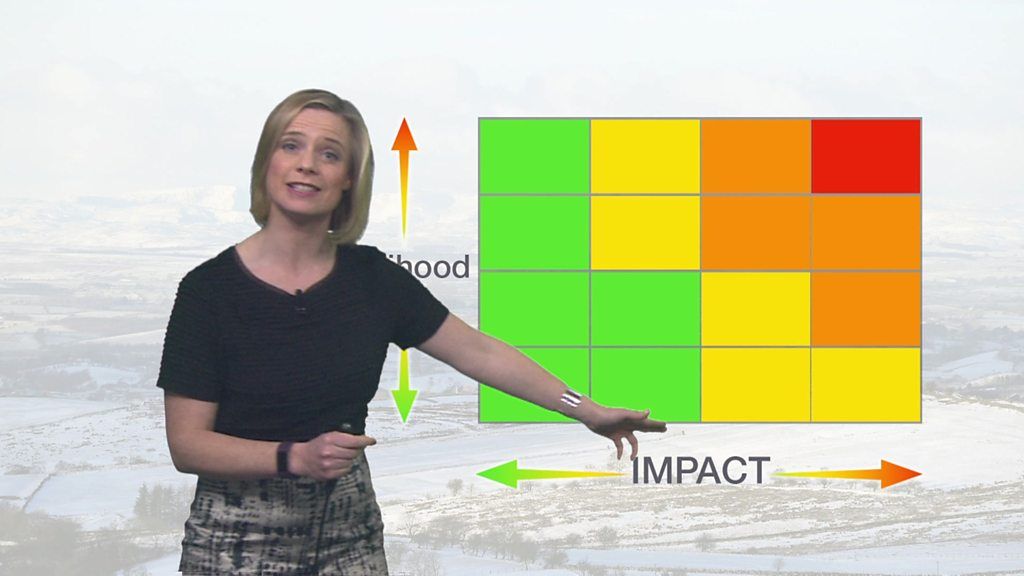 Sarah Keith-Lucas shows the warning graph