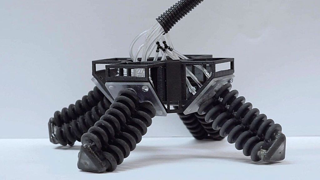 The soft 3D-printed robot that could come to the rescue