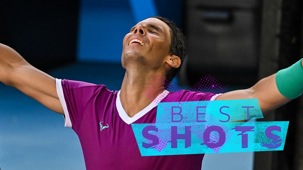 Australian Open: Best shots as Nadal beat Shapovalov in five-set thriller