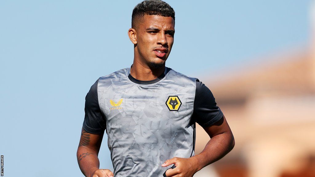 Chem Campbell during pre-season training with Wolves