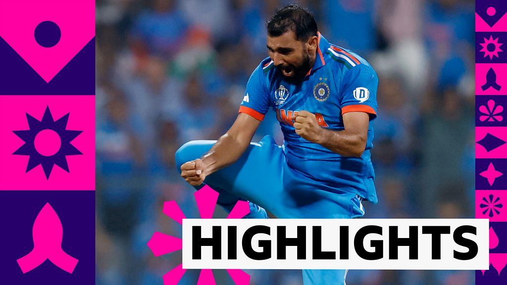 Kohli and Shami lead India to World Cup final