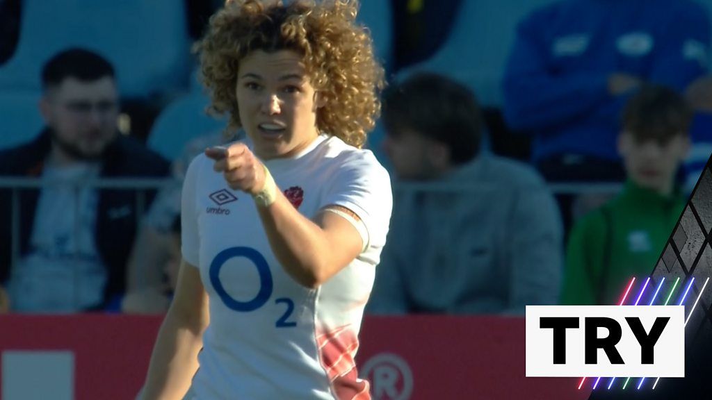 Women's Six Nations Ellie Kildunne scores to extend England's lead