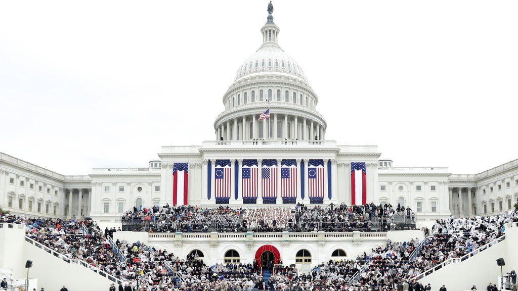 Trump inauguration day In pictures BBC News