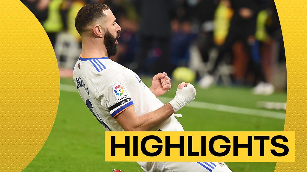La highlights: Real Madrid 2-0 Atletico Madrid -Benzema scores as Real derby - BBC Sport
